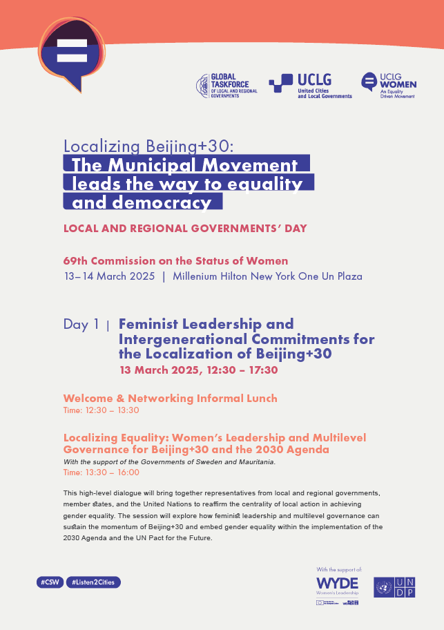 CSW69 - LRG Day programme